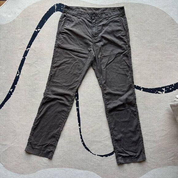 Prana Other - Prana Breathe Brown Sustainable Stretch Chino Hemp Blend Pants 34W x 32L